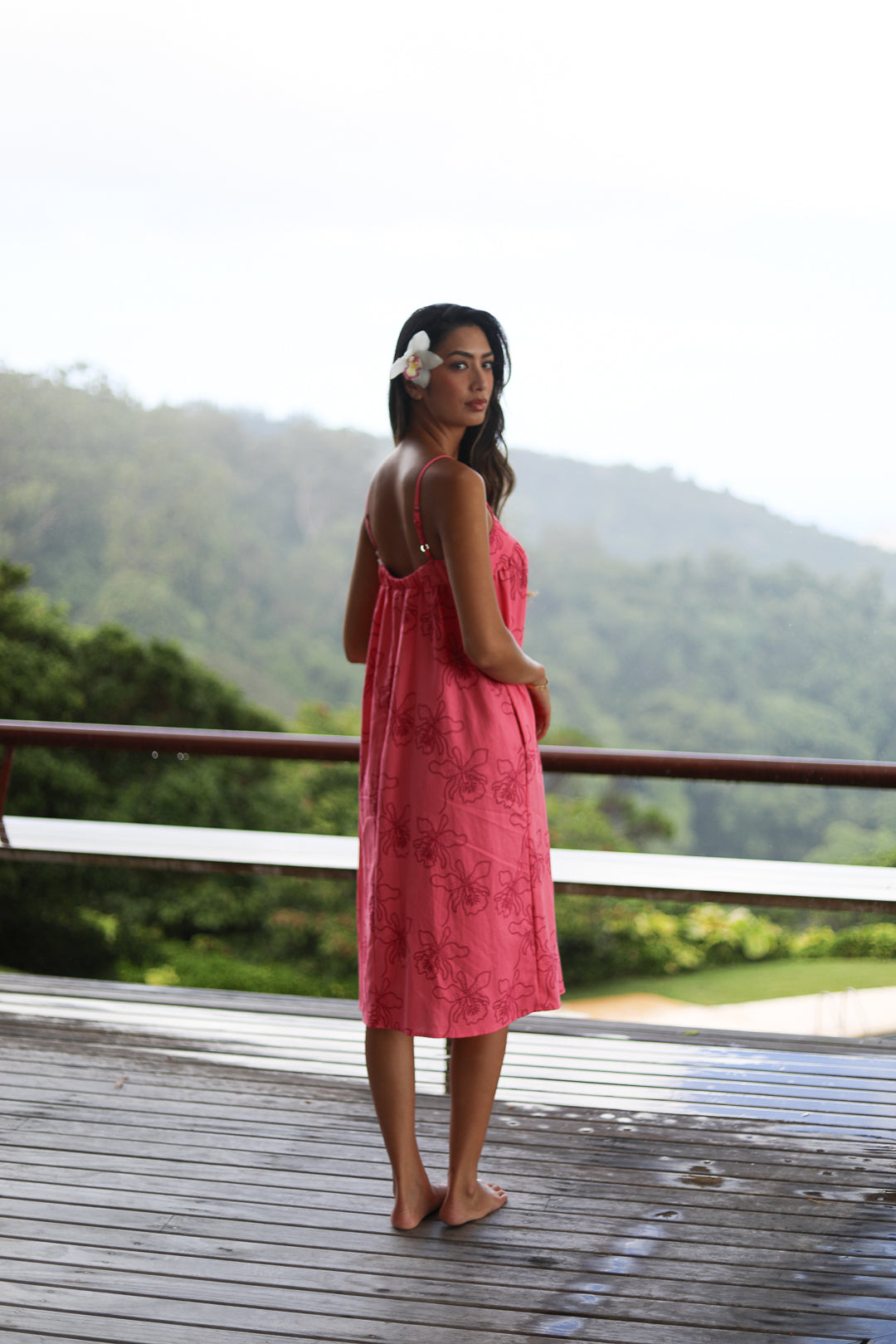 Haruko Dress in Vintage Orchid - Dragonfruit