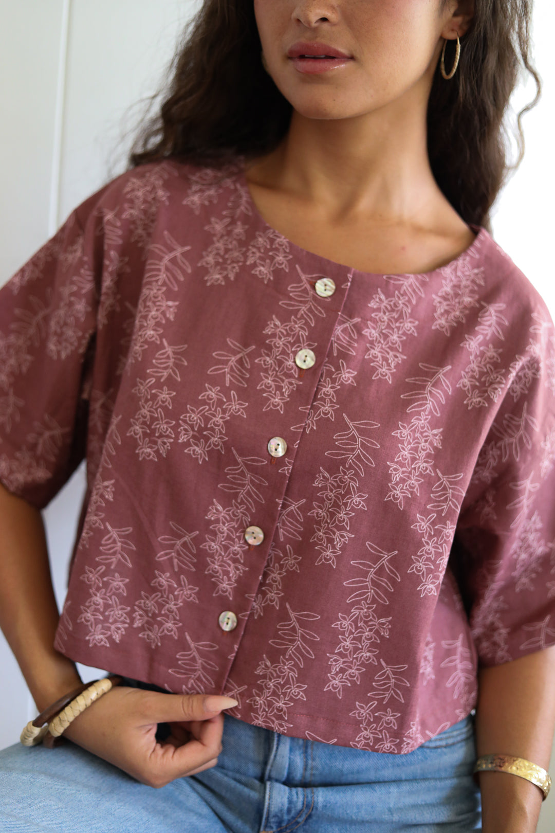 Miki Top in Honohono - Cocoa