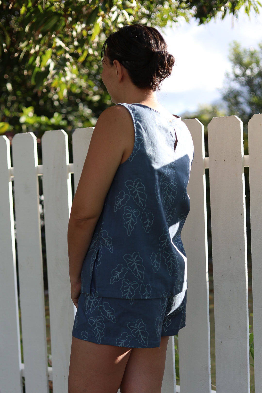 Frances Shorts in Kalo