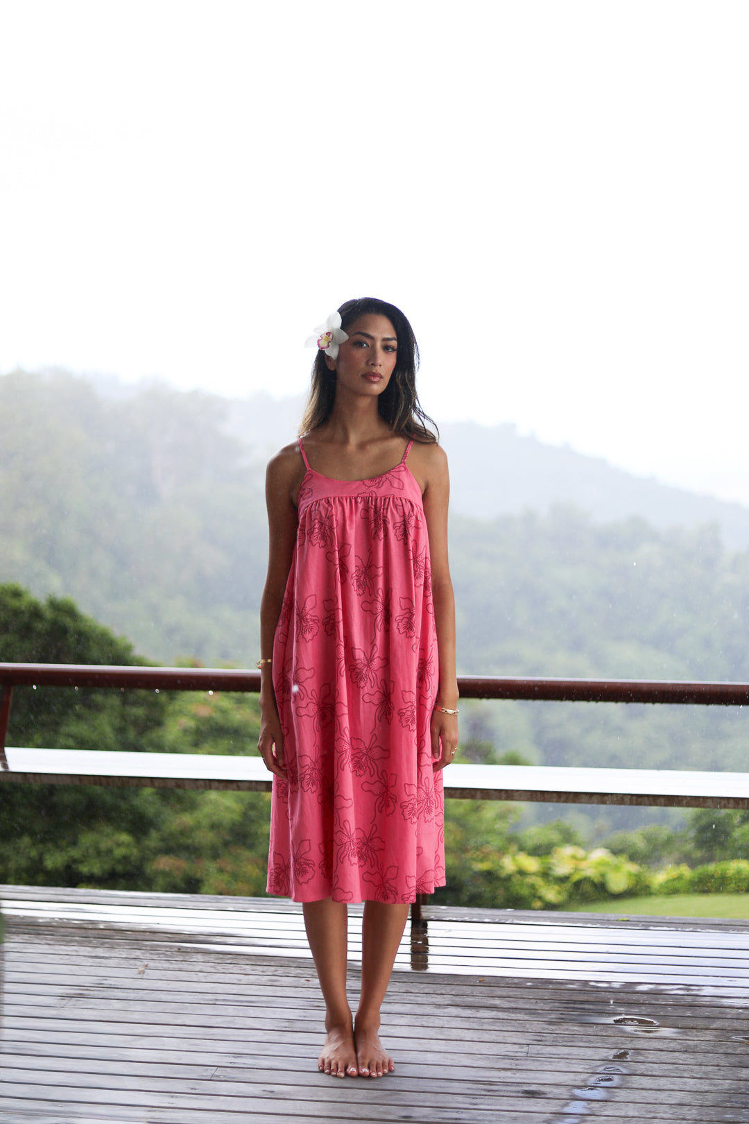 Haruko Dress in Vintage Orchid - Dragonfruit