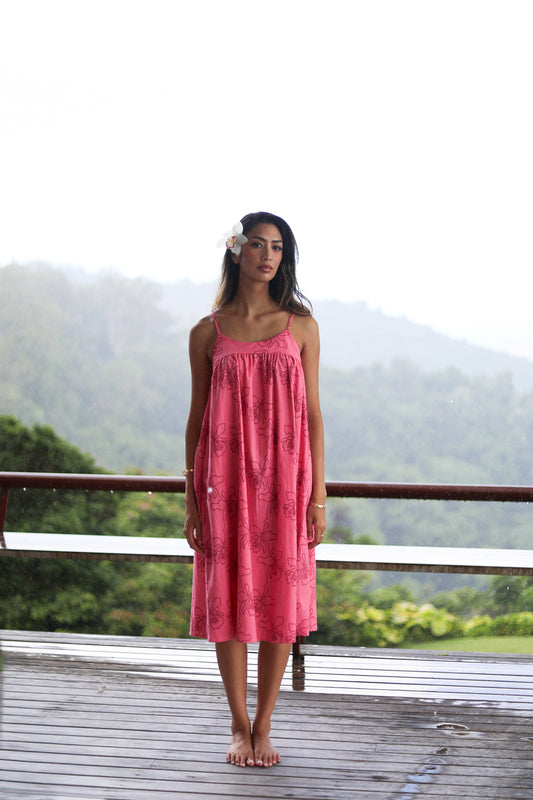 Haruko Dress in Vintage Orchid - Dragonfruit
