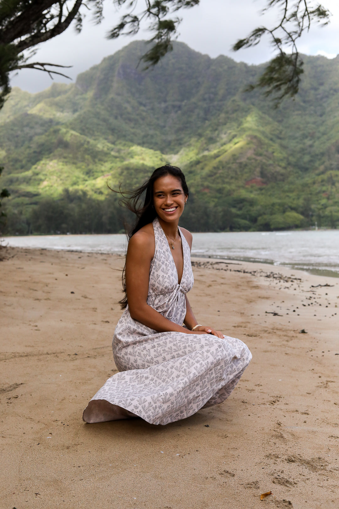 Mimi Dress in Honeymoon 'Ōhi'a
