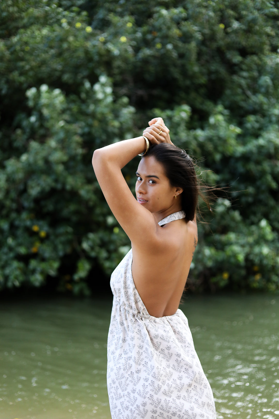 Mimi Dress in Honeymoon 'Ōhi'a