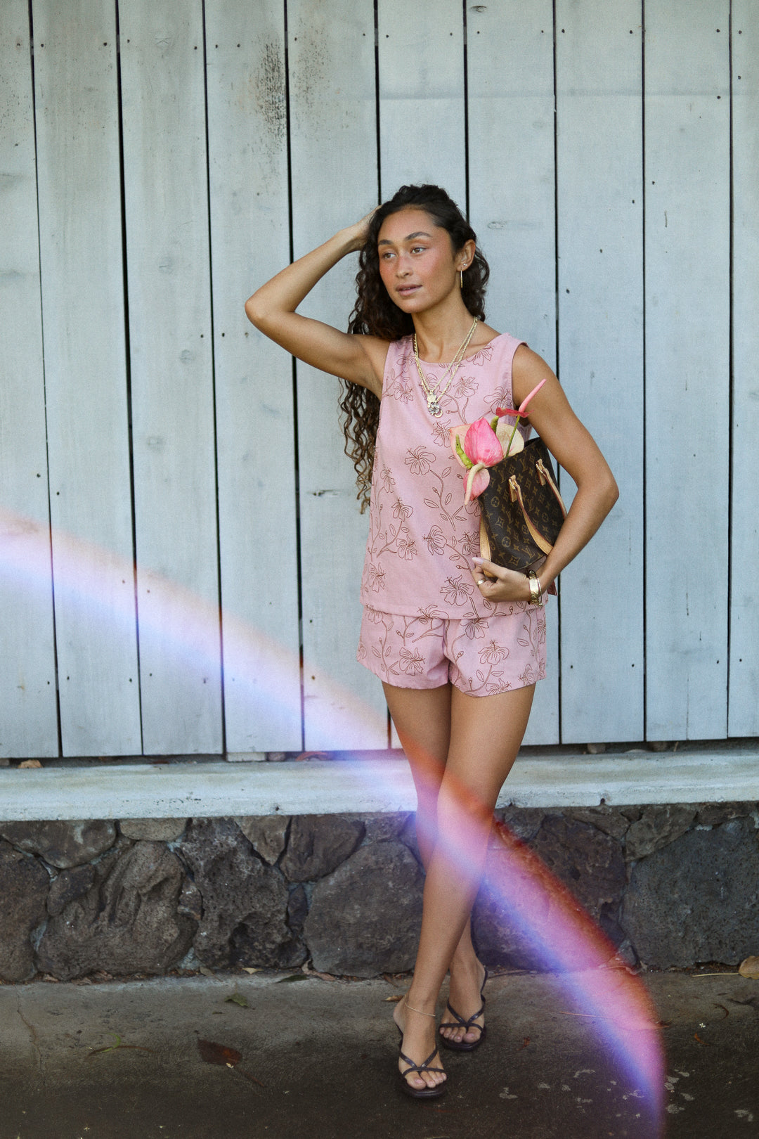 Jenny Top in Hibiscus Isle