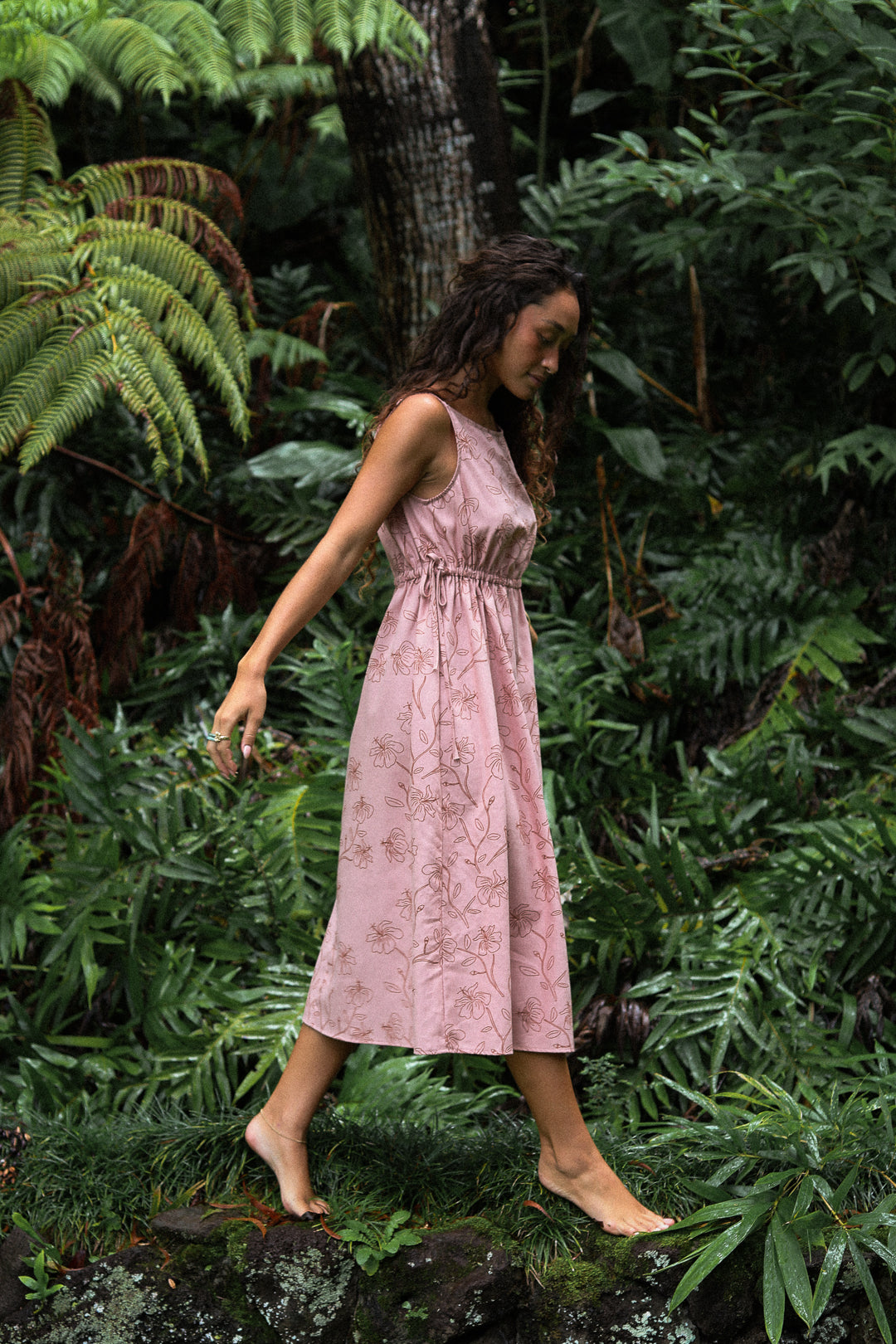 Malia Dress - Hibiscus Isle