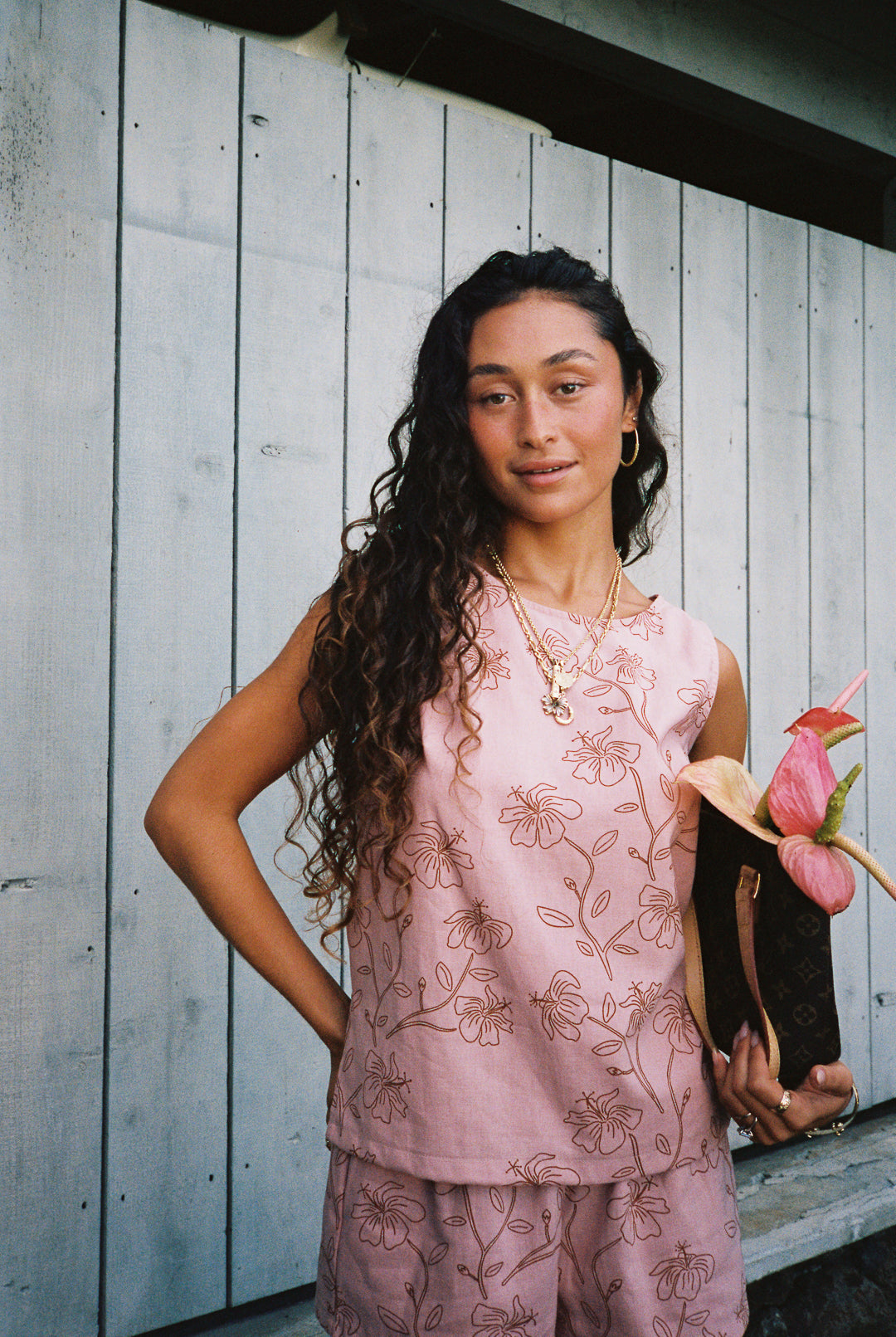 Jenny Top in Hibiscus Isle